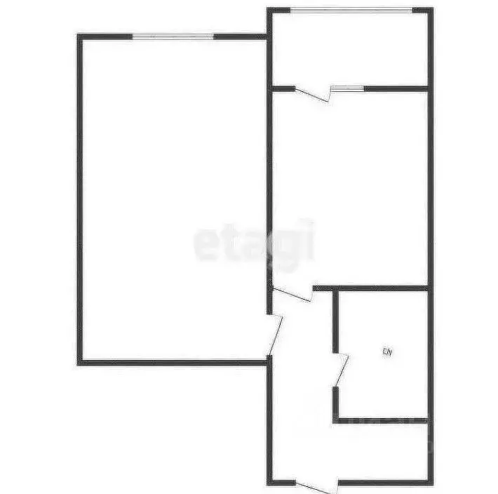 2-к кв. Курская область, Курск ул. Энгельса, 115/5 (38.8 м) - Фото 2