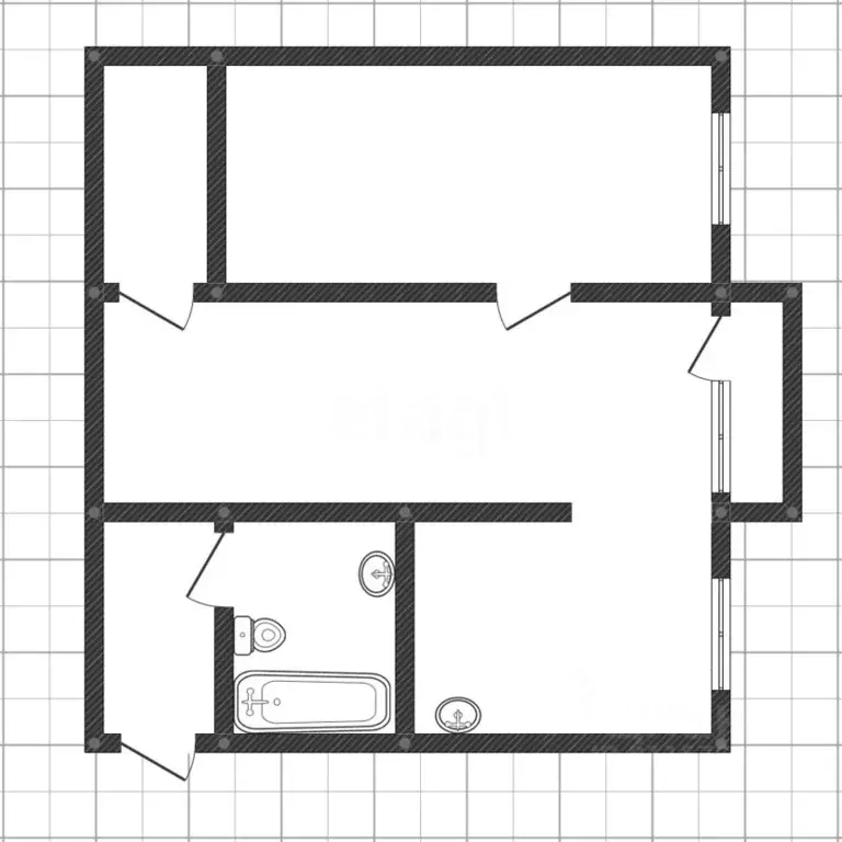 2-к кв. Иркутская область, Ангарск 94-й кв-л, 26 (44.8 м) - Фото 2
