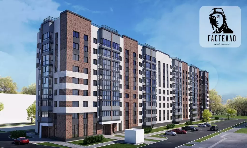 2-к. квартира, 58,2 м, 4/9 эт. - Фото 0