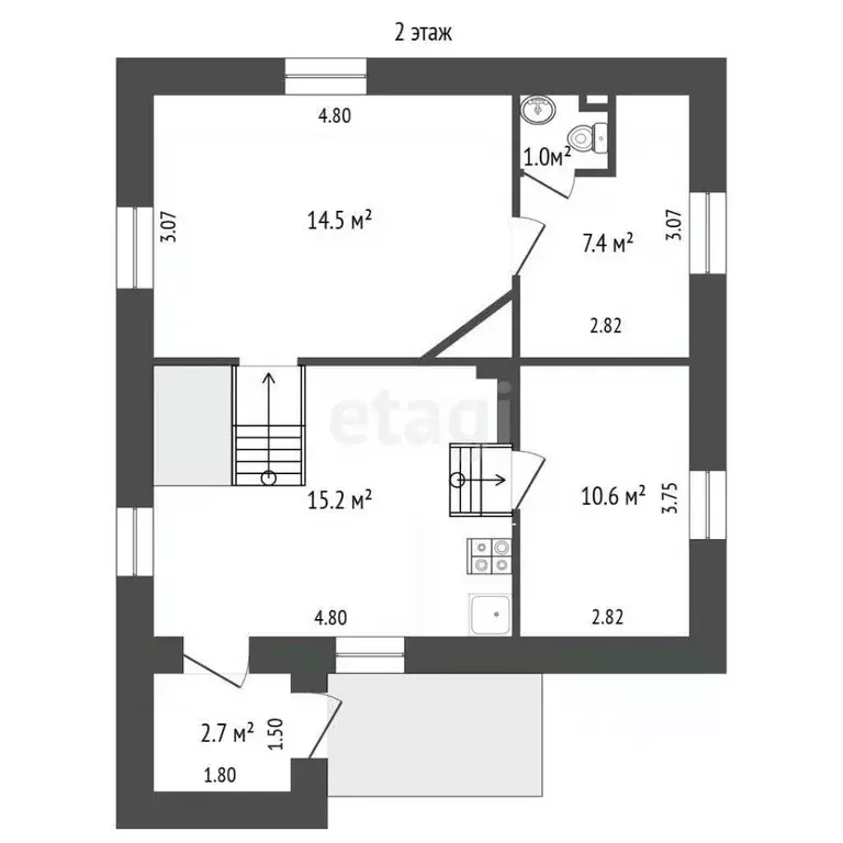 Дом в Калининградская область, Светловский городской округ, пос. ... - Фото 1