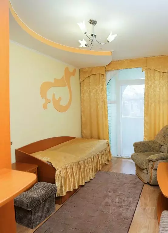 Комната Крым, Алушта ул. Горького, 8 (15.0 м) - Фото 1