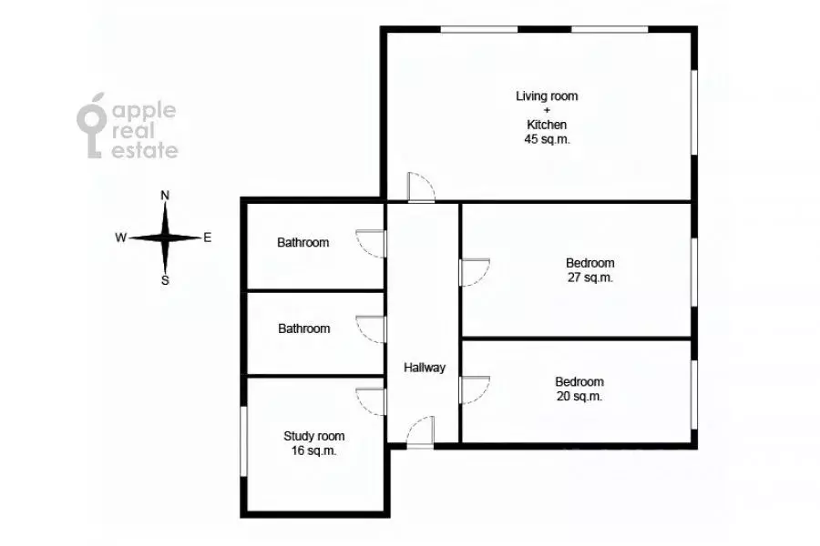 4-к кв. Москва ул. Большая Дмитровка, 7/5С3 (133.0 м) - Фото 2