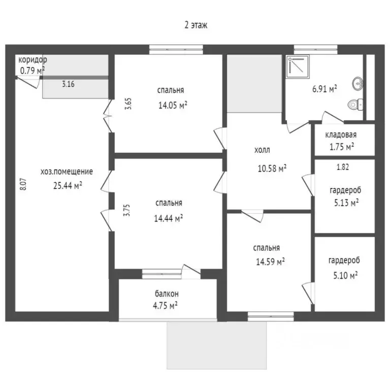 Коттедж в Москва проезд Чечерский, вл5с380 (240 м) - Фото 1