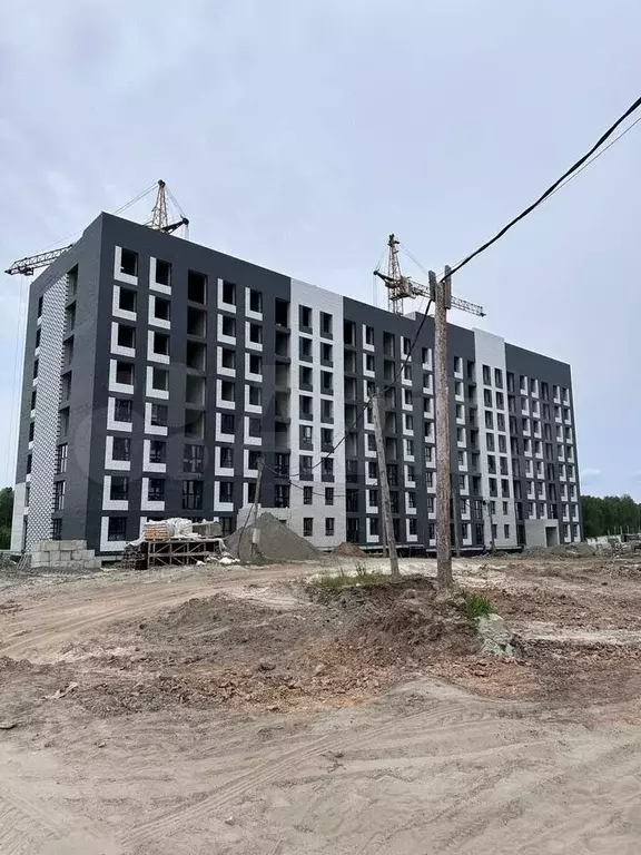 1-к. квартира, 43,6 м, 1/8 эт. - Фото 1