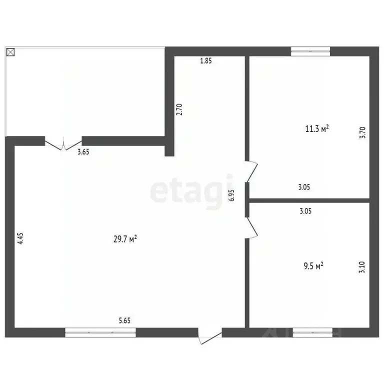 Дом в Тюменская область, Тюмень Надежда-2 садовое товарищество,  (61 ... - Фото 2