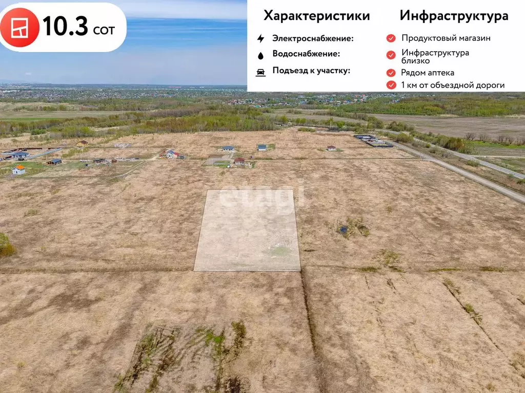 Участок 10,3 сот. (ИЖС) - Фото 0