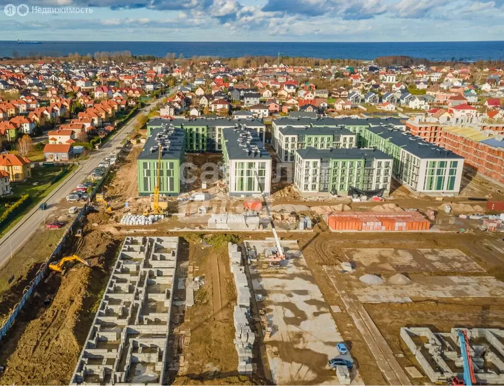 1-комнатная квартира: Зеленоградск, посёлок Малиновка (29.11 м) - Фото 1