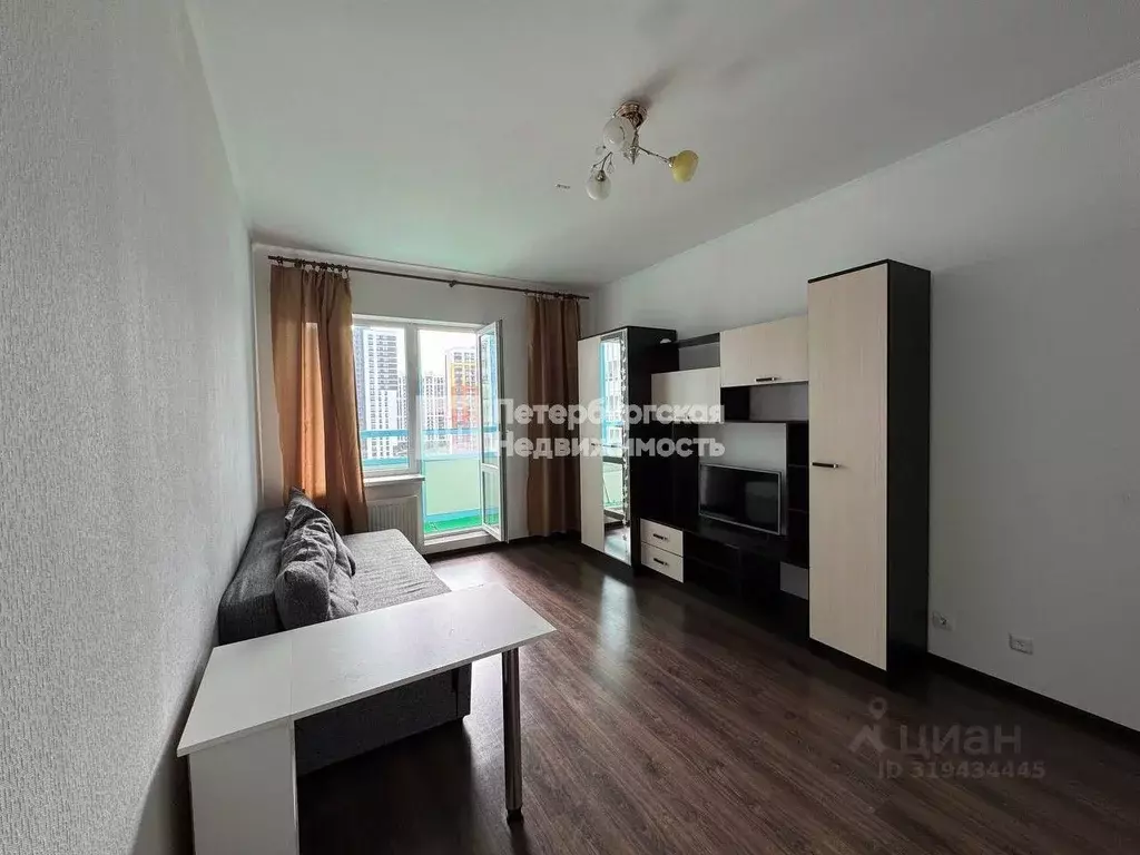 Студия Санкт-Петербург ул. Плесецкая, 20к1 (24.3 м) - Фото 0