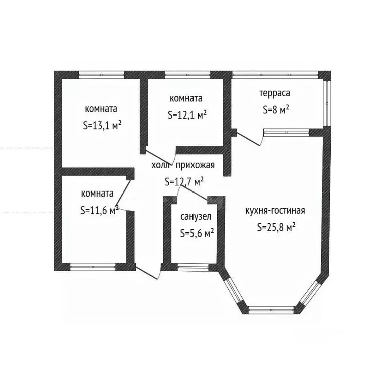 Дом в Краснодарский край, Краснодар пос. Индустриальный, ул. ... - Фото 2
