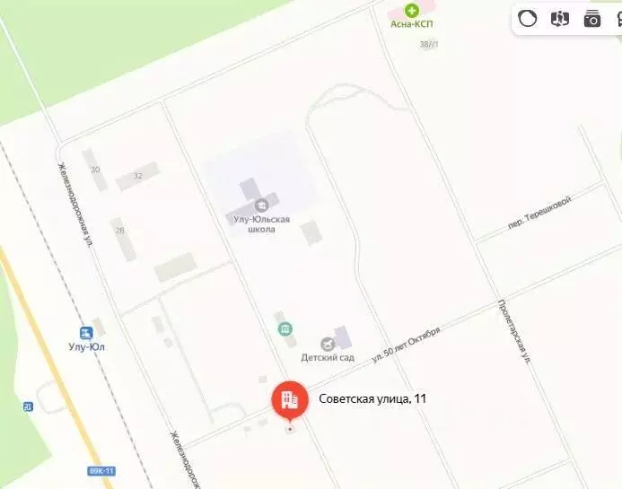 3-к кв. Томская область, Первомайский район, пос. Улу-Юл Советская ... - Фото 2