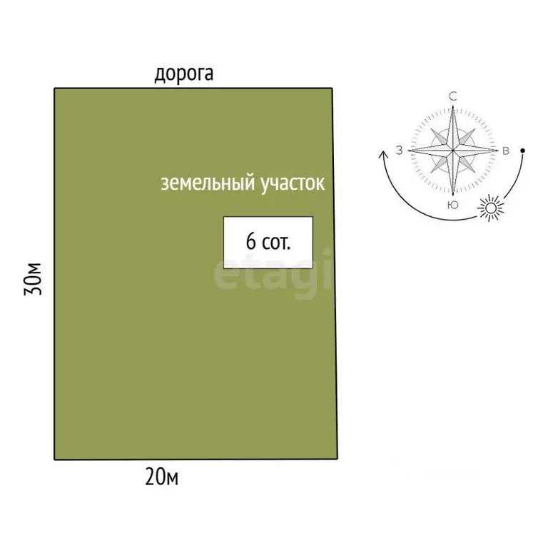 Участок в Челябинская область, Миасс Нагорная ул., 152 (6.0 сот.) - Фото 2