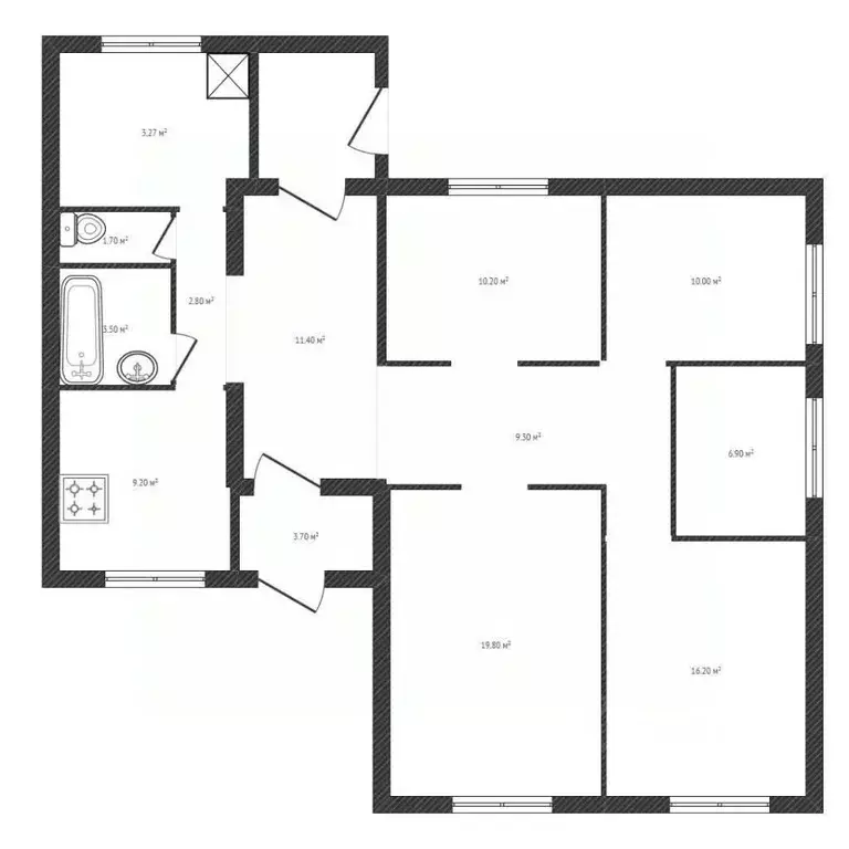 Дом в Брянская область, Брянск Бежичи кв-л, ул. Троицкая (120 м) - Фото 0