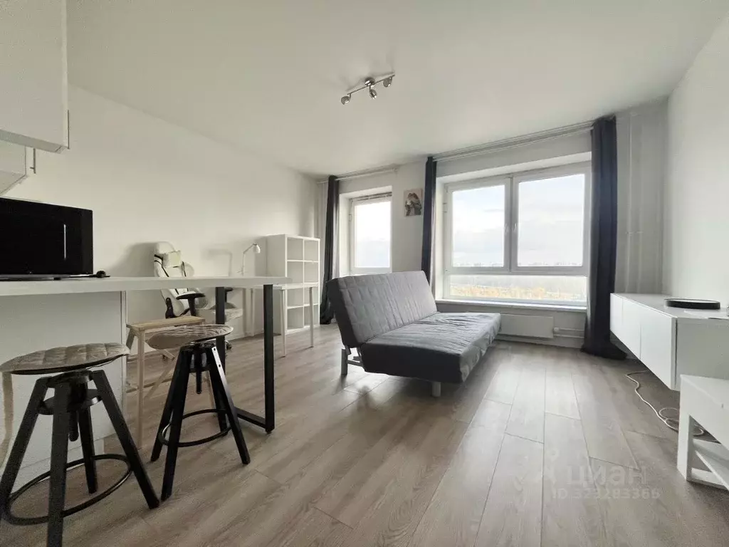 Студия Москва ул. Малое Понизовье, 9к3 (27.0 м) - Фото 1