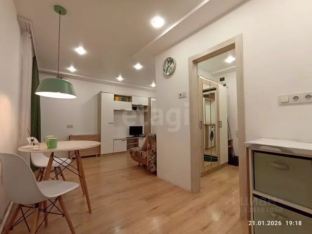 Студия Хабаровский край, Хабаровск Матвеевское ш., 12к2 (24.4 м) - Фото 1