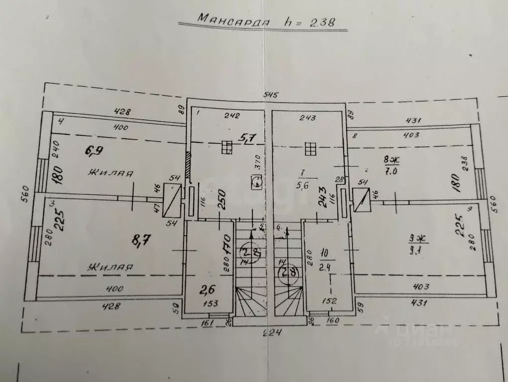 Дом в Калининградская область, Ладушкин Лесная ул., 14 (66 м) - Фото 2