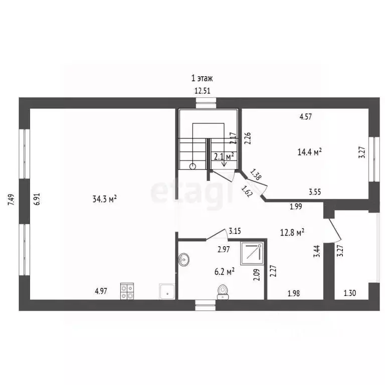 Дом в Крым, Ленинский район, Мысовское с/пос, Нептун ... - Фото 2