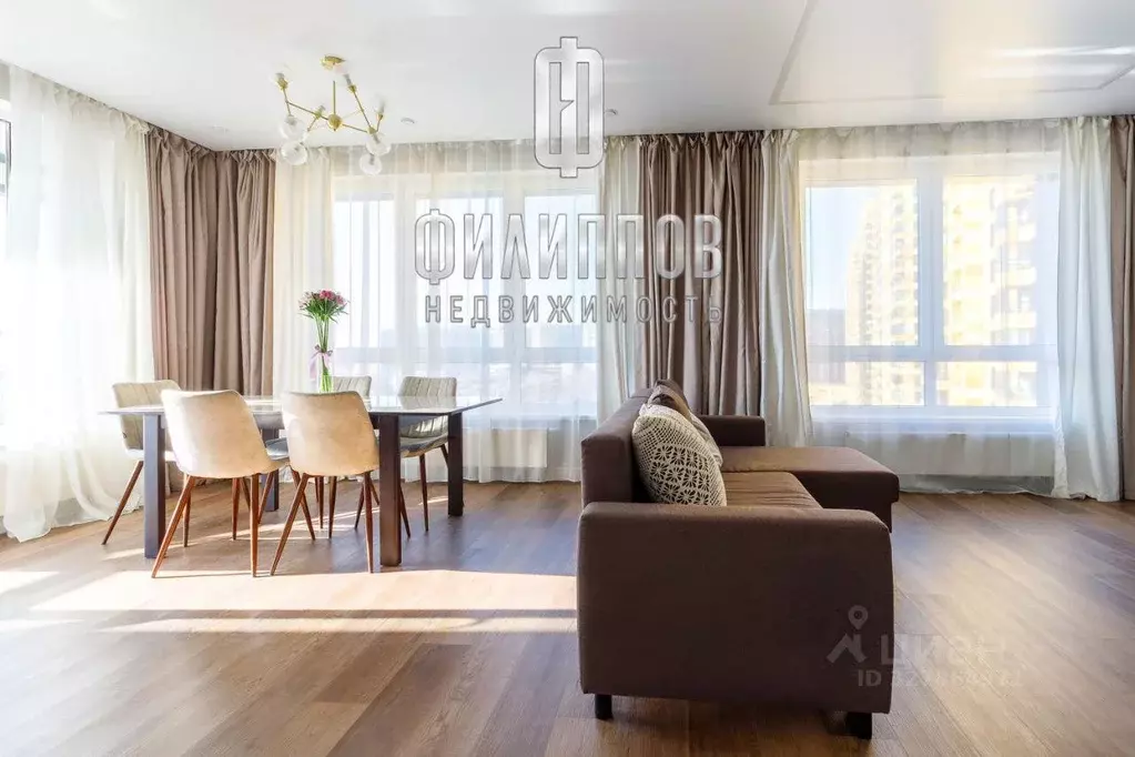 Квартира, 3 комнаты, 108.8 м - Фото 1