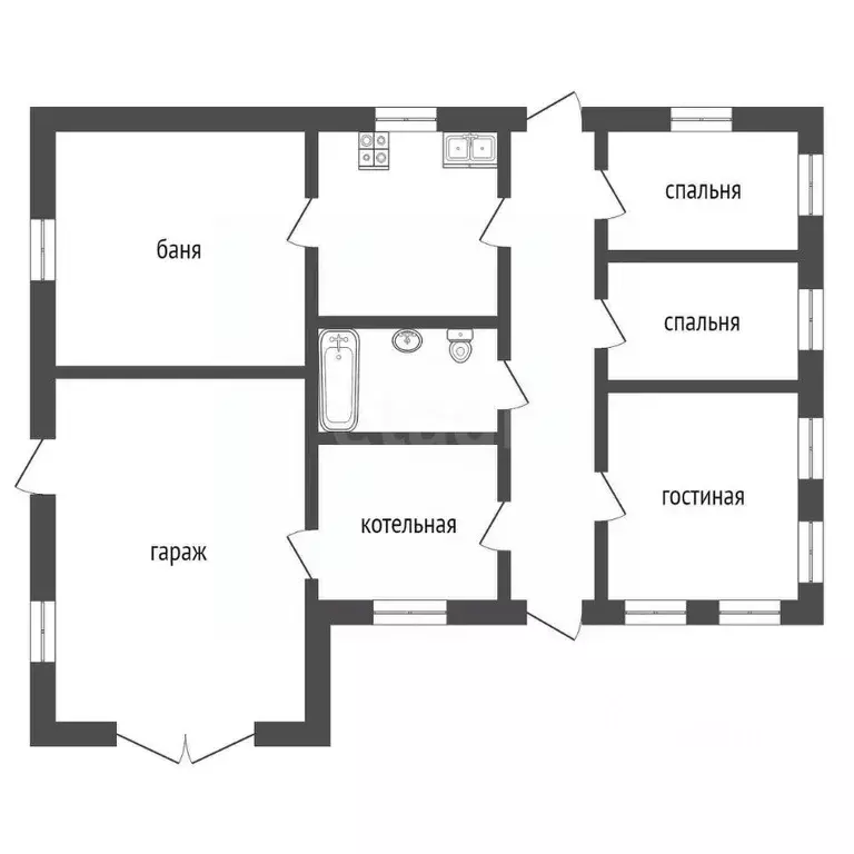 Дом в Пермский край, Бардымский район, с. Сараши ул. Мичурина (130 м) - Фото 2