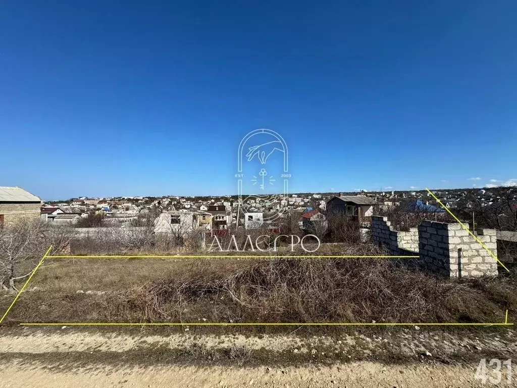 Участок в Севастополь Рассвет СНТ, 85 (9.3 сот.) - Фото 1