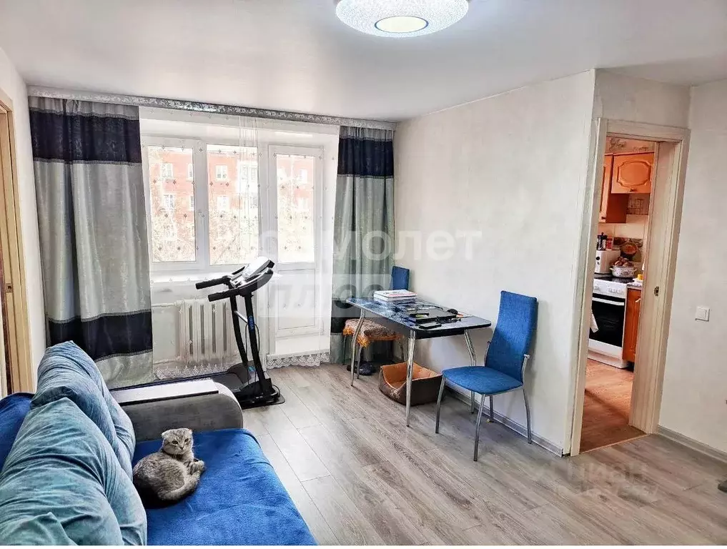 2-к кв. Иркутская область, Иркутск ул. Демьяна Бедного, 27 (43.0 м) - Фото 0