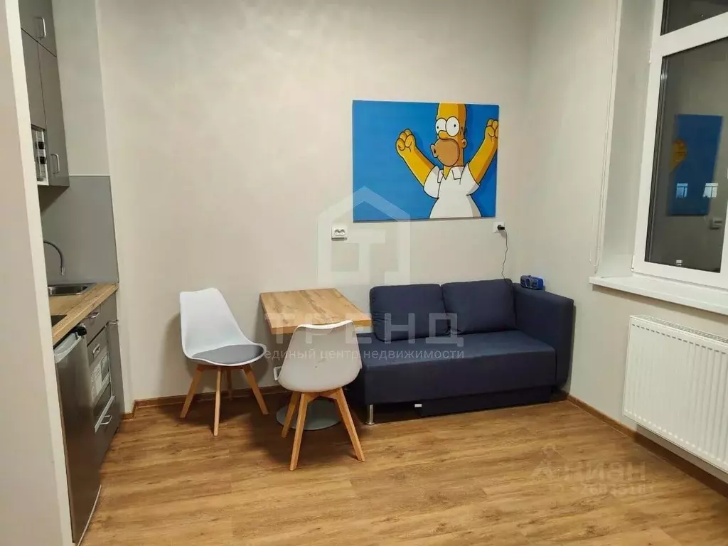 Студия Ленинградская область, Мурино Всеволожский район, просп. ... - Фото 1