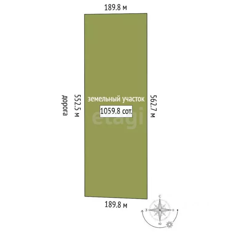 Участок в Крым, Кировский район, Первомайское с/пос, с. Ключевое ул. ... - Фото 2