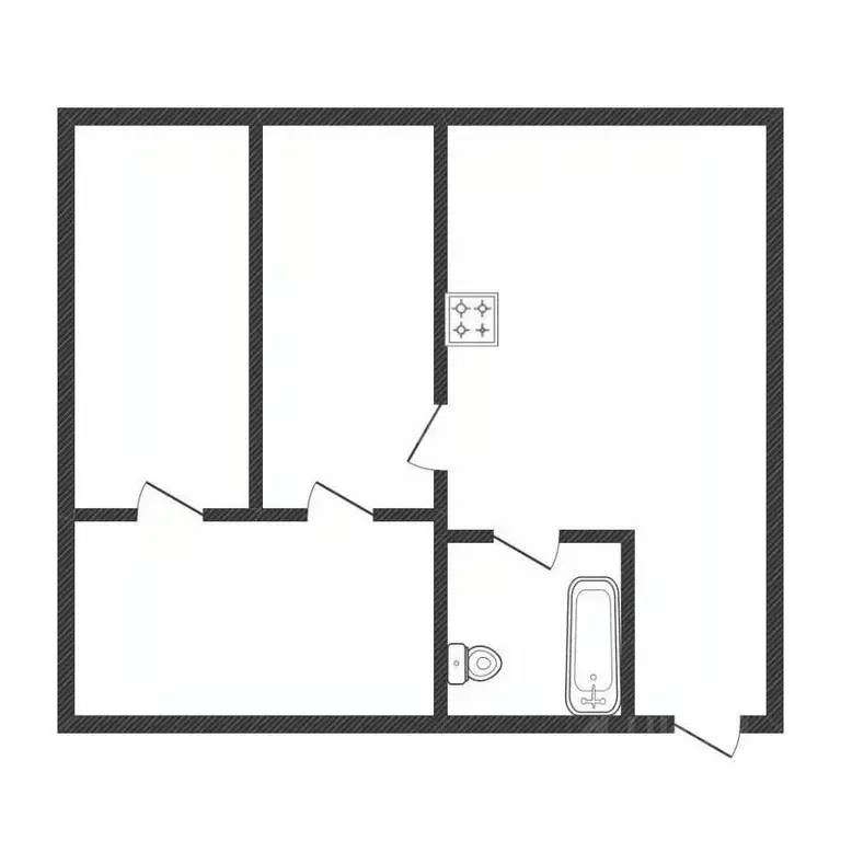 Дом в Белгородская область, Ровеньский район, Верхнесеребрянское ... - Фото 2