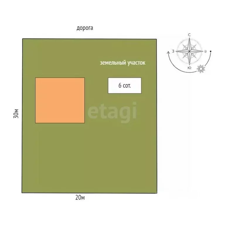Дом в Ростовская область, Неклиновский район, с. Новобессергеневка ул. ... - Фото 2