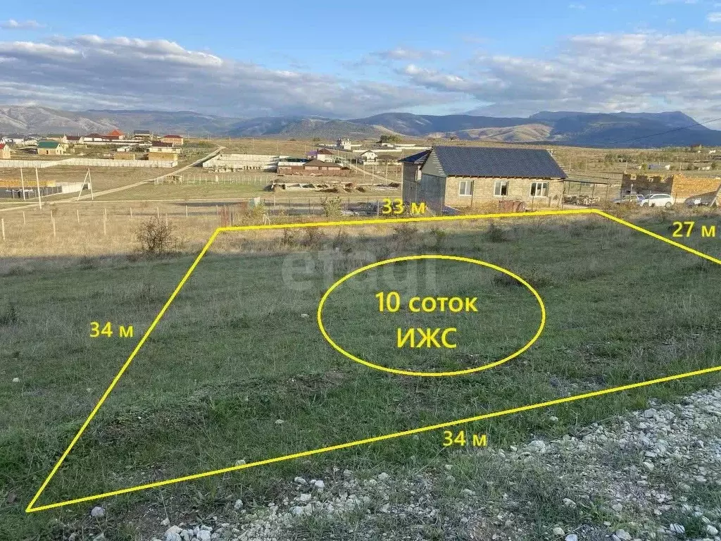 Участок в Крым, Симферопольский район, Добровское с/пос, с. Пионерское ... - Фото 1