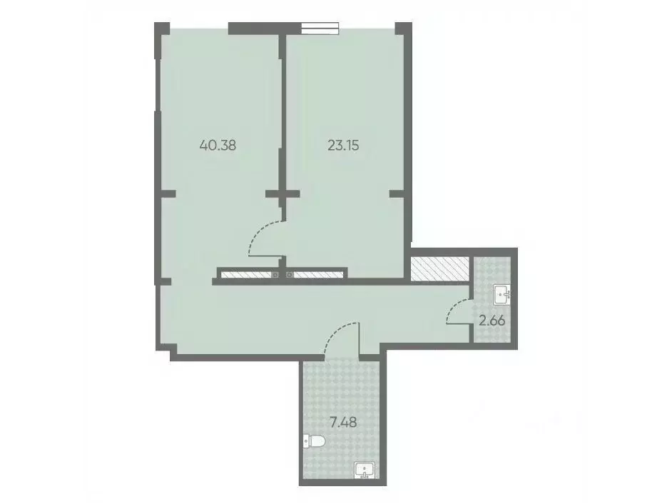 Помещение свободного назначения в Санкт-Петербург ул. Маршала ... - Фото 1