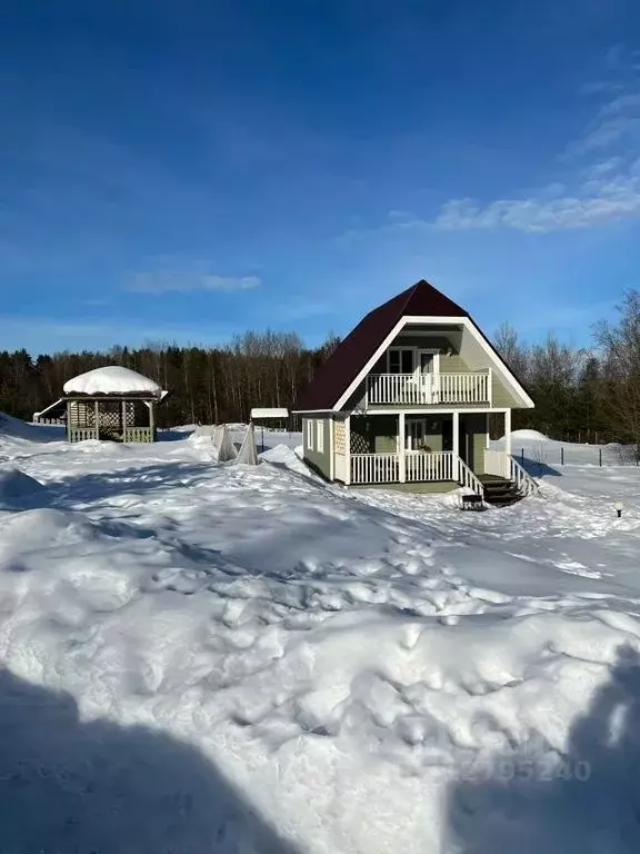 Дом в Ленинградская область, Приозерский район, Красноозерное с/пос, ... - Фото 0