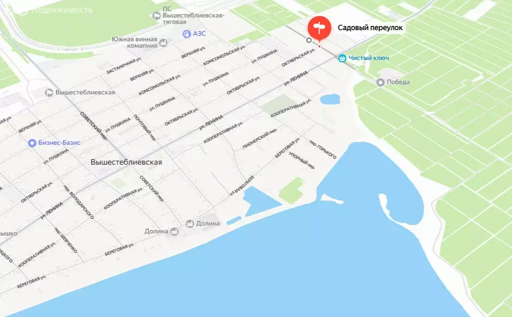 Участок в Вышестеблиевская, Садовый переулок (15 м) - Фото 1