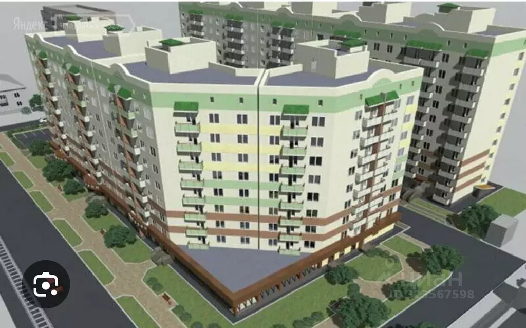 1-к кв. Саратовская область, Саратов Огородная ул., 75Б (38.9 м) - Фото 1