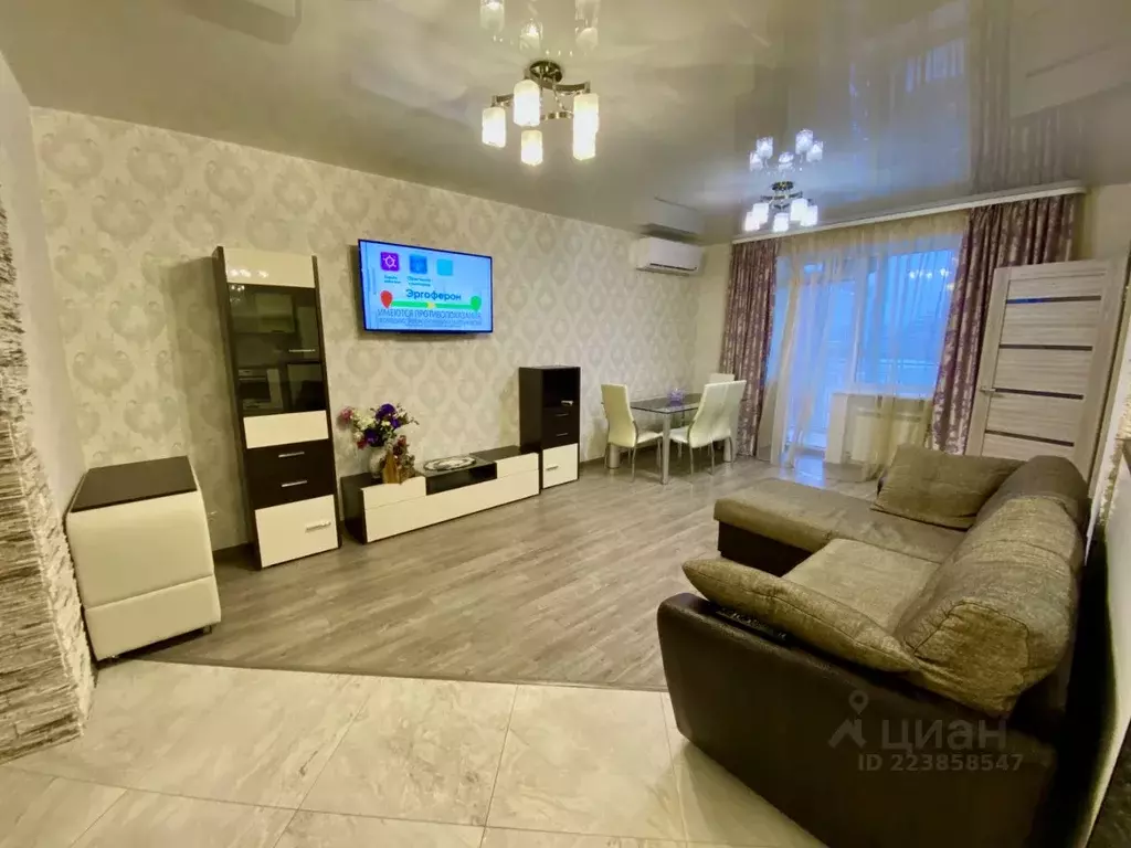 3-к кв. Томская область, Томск Спортивный пер., 7 (75.0 м) - Фото 1