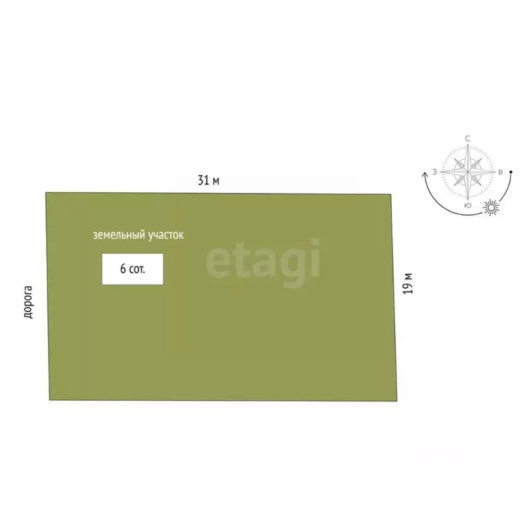 Участок в Ростовская область, Родионово-Несветайский район, ... - Фото 2