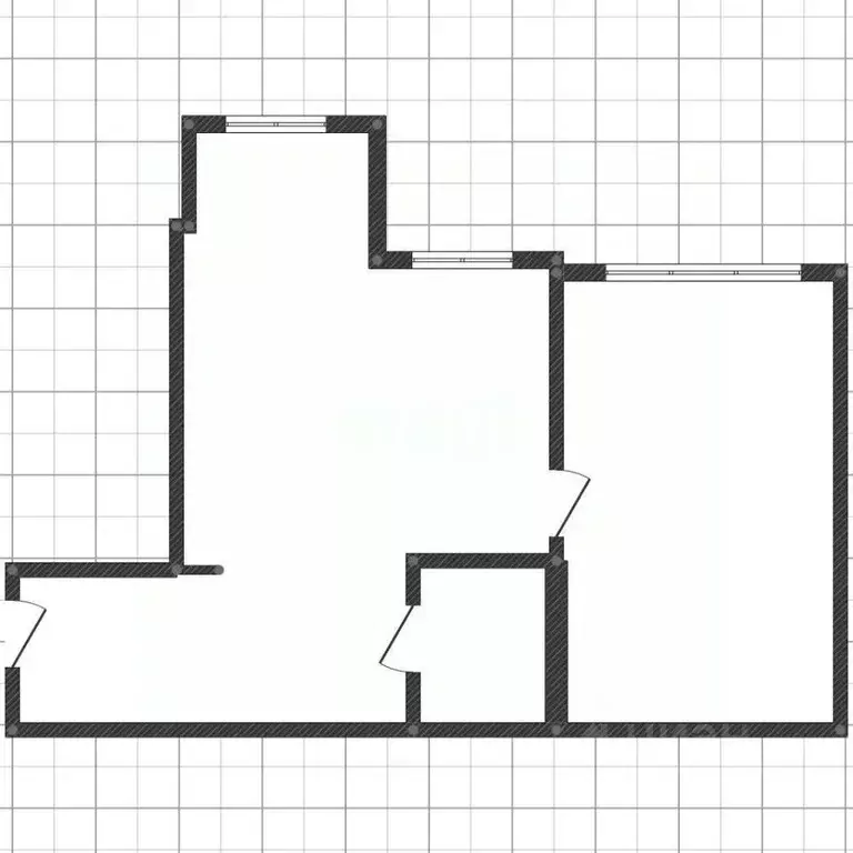 2-к кв. Белгородская область, Белгород ул. Каштановая, 10 (48.5 м) - Фото 2