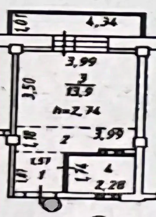 1-к кв. Иркутская область, Иркутск Депутатская ул., 87/3 (25.3 м) - Фото 1
