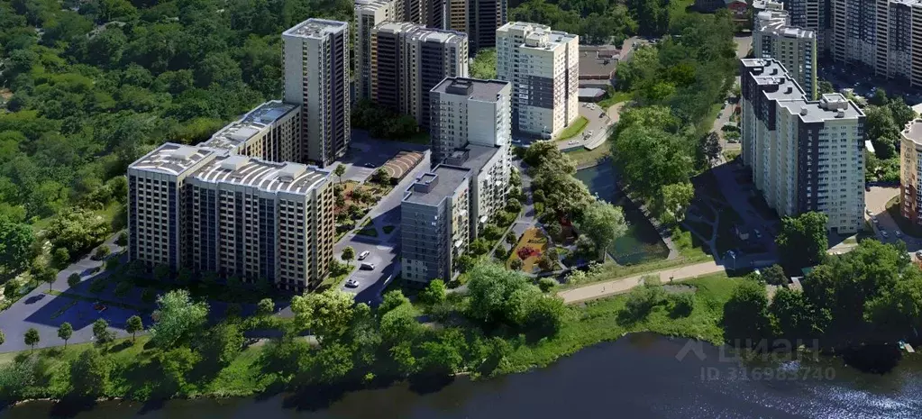 2-к кв. Московская область, Мытищи Тайнинка – 22-й мкр,  (40.3 м) - Фото 1