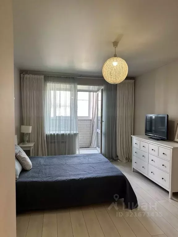 1-к кв. Воронежская область, Воронеж Ленинградская ул., 55А (43.5 м) - Фото 1