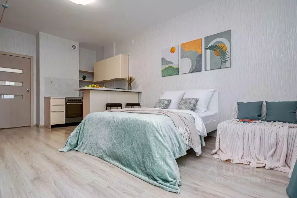 Студия Пермский край, Пермь ул. Революции, 48А (32.0 м) - Фото 0