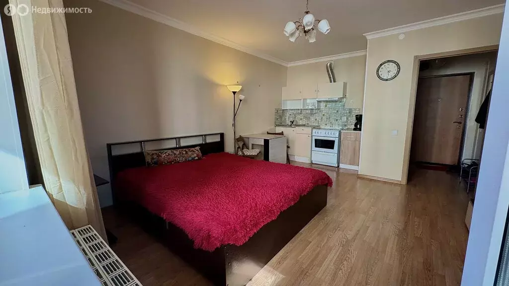 Квартира-студия: Кудрово, Европейский проспект, 13к6 (29 м) - Фото 0