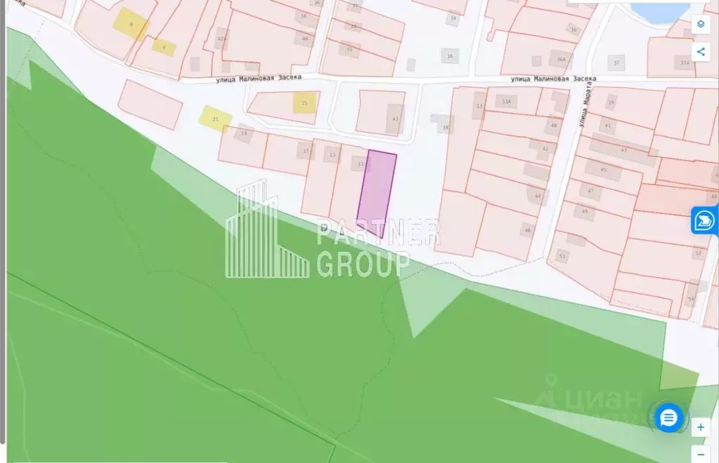 Участок в Тульская область, Тула пос. Косая Гора, ул. Малиновая ... - Фото 2