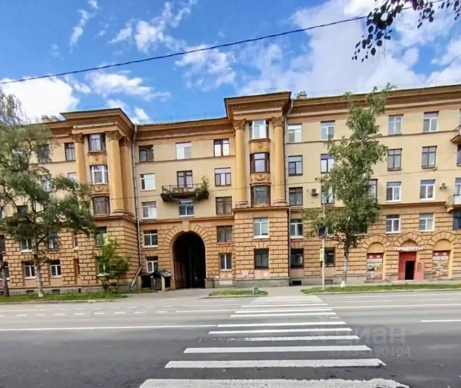 2-к кв. Санкт-Петербург Новолитовская ул., 5 (71.1 м) - Фото 1