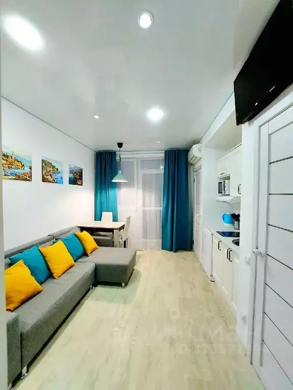 1-к кв. Краснодарский край, Сириус пгт ул. Станиславского, 1А (30.0 м) - Фото 1
