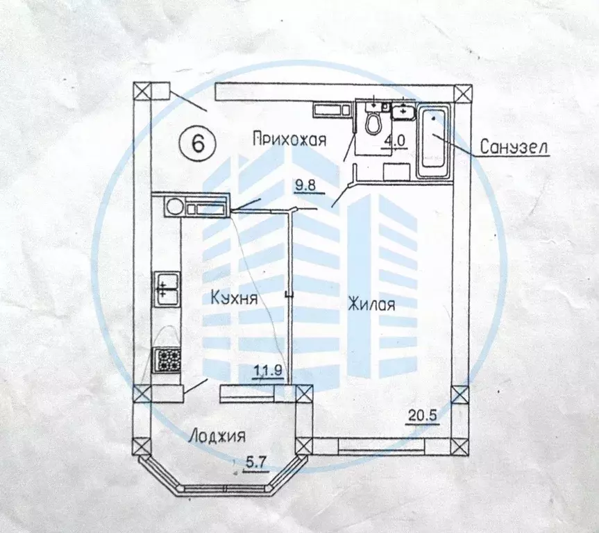 1-к кв. Ставропольский край, Ессентуки Пятигорская ул., 124А (52.9 м) - Фото 2