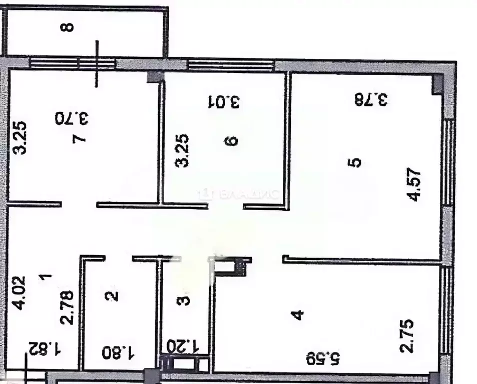 3-к кв. Пензенская область, Пенза ул. 65-летия Победы, 27 (74.6 м) - Фото 2