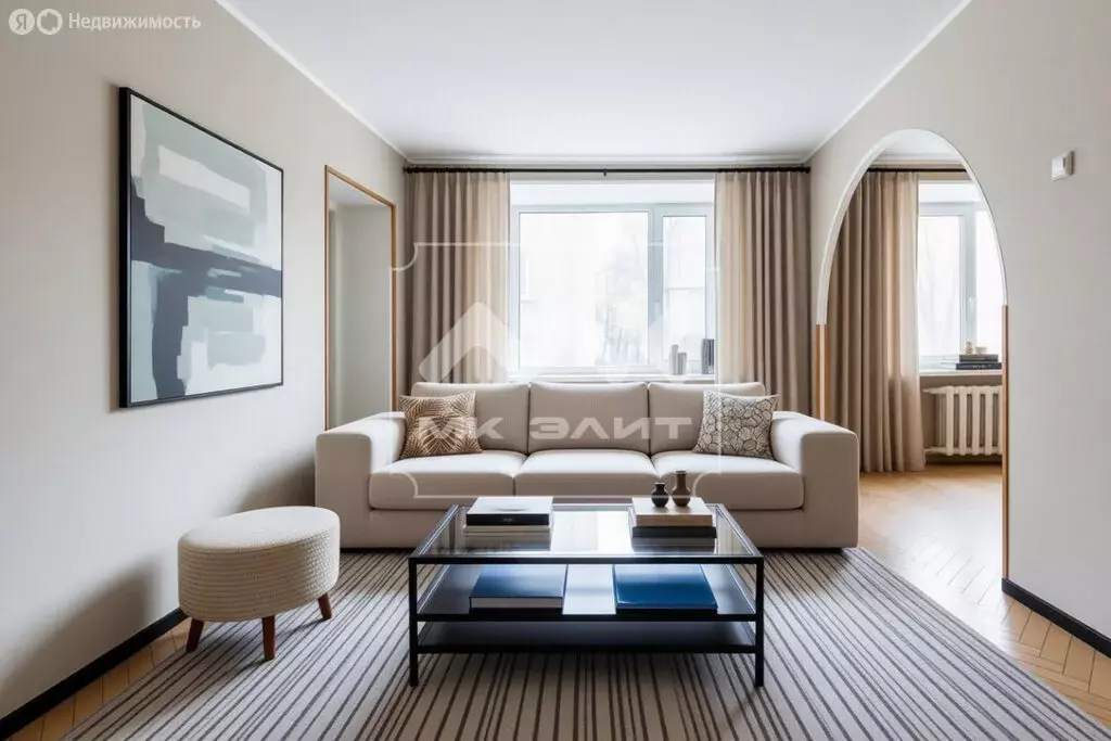 2-комнатная квартира: Санкт-Петербург, Петровская набережная, 4 (57 м) - Фото 1