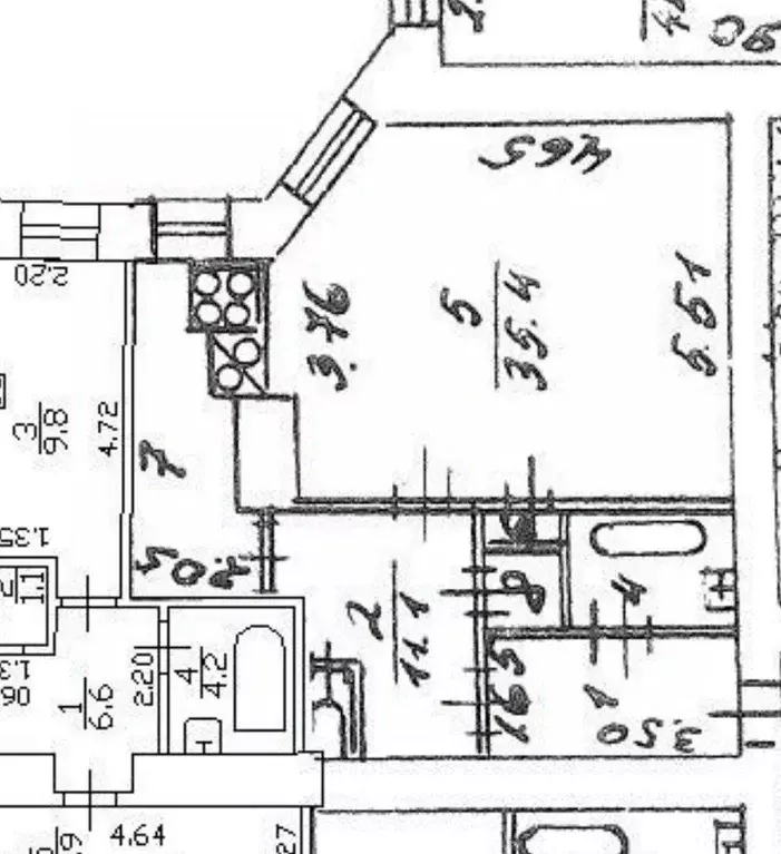 1-к кв. Санкт-Петербург Фурштатская ул., 10 (67.5 м) - Фото 1