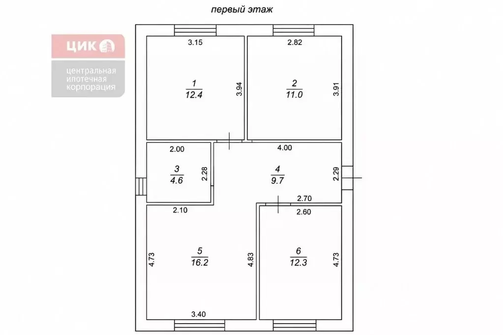 Дом в Рязанская область, Рыбное Цветочная ул., 23 (70 м) - Фото 2