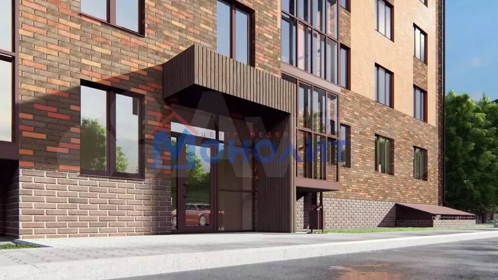 2-к. квартира, 53,8 м, 6/6 эт. - Фото 1